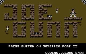 Startscreen of game