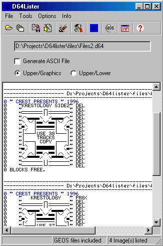 File:D64Lister 1 Lister Main Window.png