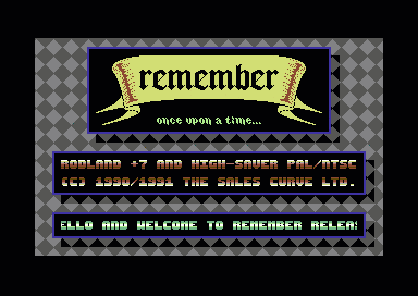 Rodland, Intro of the version by Remember