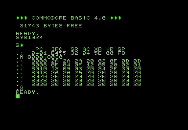 File:PET machine language monitor.png