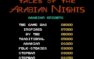 Topscore of Stephan64