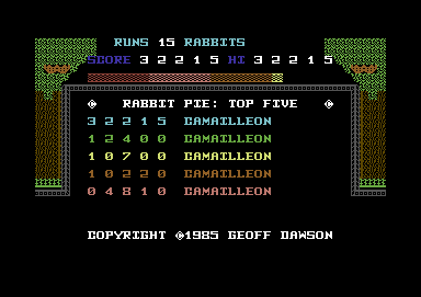 Topscore of Camailleon