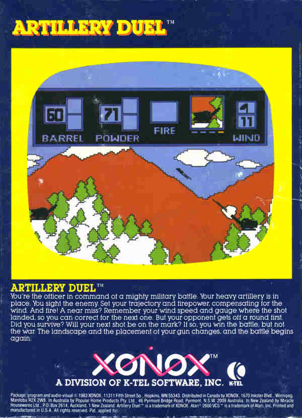 Artillery Duel C64Wiki