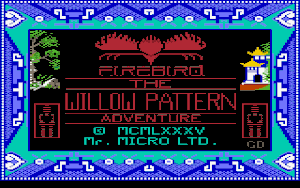 Title sreen of the game