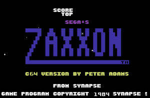 Zaxxon Synapse C64 Wiki