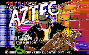 Title screen of the game