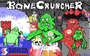 Title screen of BoneCruncher