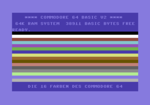 Thay đổi màu nền trên commodore 64 change background color để tối ưu hoá trải nghiệm người dùng