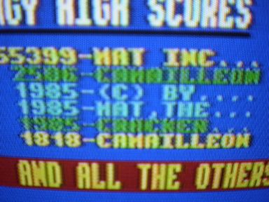 Topscore of Camailleon