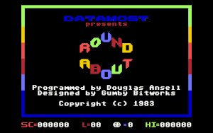 Title screen of the game