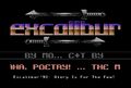 Intro Excalibur 1992. It contains: moving HiRes graphics, scrolling text and and music.