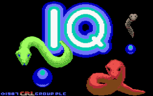 Title screen of the game