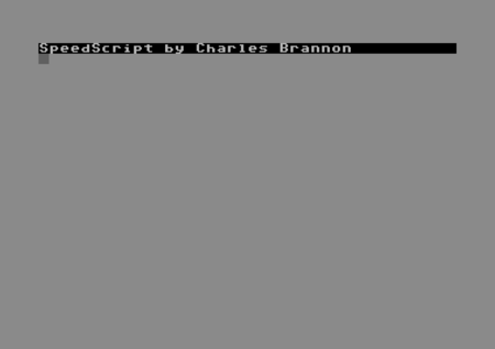SpeedScript - C64-Wiki