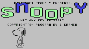 Title image from Snoopy