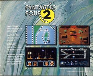 Fantastic Four 2 Backcover
