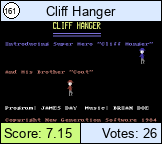 Cliff Hanger