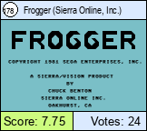 Frogger (Sierra Online, Inc.)