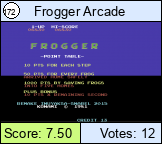 Frogger Arcade