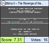 Ultima II – The Revenge of the Enchantress!
