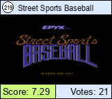 Street Sports Baseball