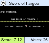 Sword of Fargoal