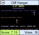 Cliff Hanger