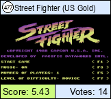 Street Fighter (US Gold)